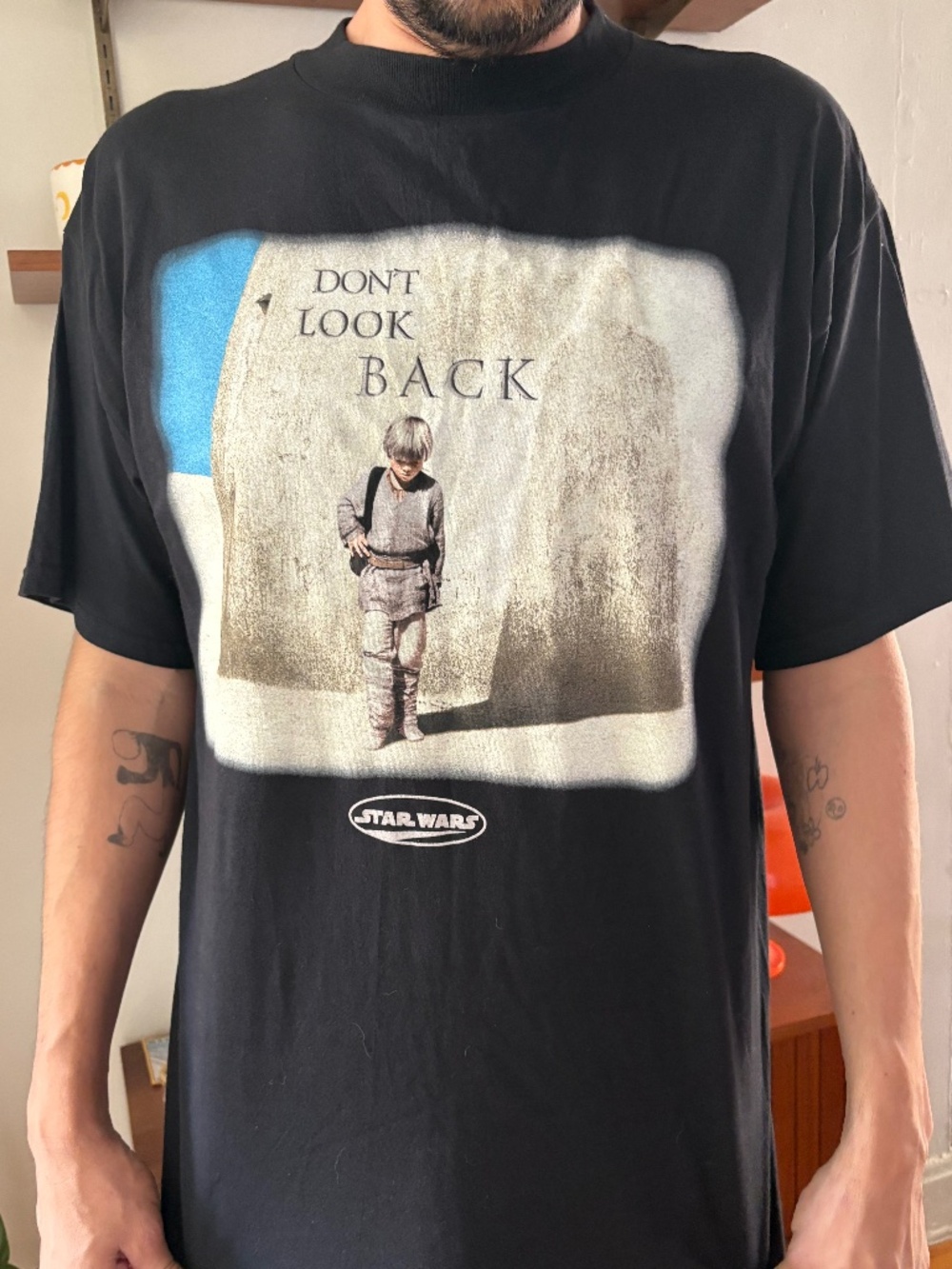 Vintage Star Wars Episode I Anakin Darth Vader The Phantom Menace Shirt NWT